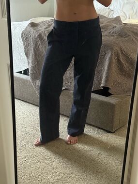 Dickies Women's Straight Leg Work Pants in Black